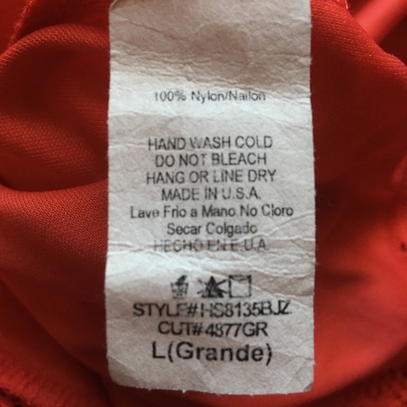 Francesca’s Orange Lace Skirt - Large - Picture 7 of 7